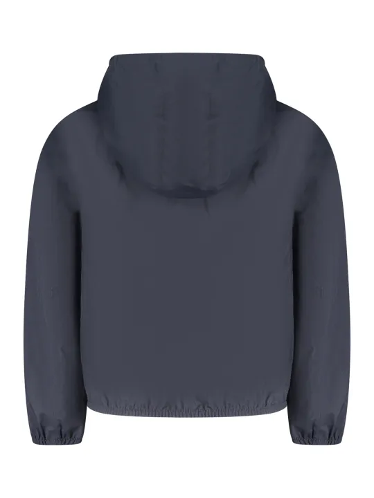 "K-WAY Jacken im Sale | K-Way Langarmjacke K21371WJACK_BLK89 für Kinder, Wasserdicht, mit Kapuze und Eco-Stretch, 2 Außentaschen, Kontrastdetails, Rei online kaufen"|Planet-Deluxe