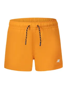 K-WAY Badeboxer: Elastischer Bund & Logo-Applikation
