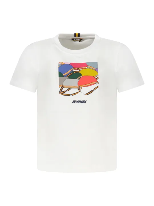 "K-WAY Startseite im Sale | K-WAY KURZARM T-SHIRT KINDER WEISS online kaufen"|Planet-Deluxe