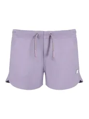 "K-WAY Hosen im Sale | K-Way K1141NWPRYKIELLE_VI721 Mädchen Shorts mit elastischer Taille und Applikationen online kaufen"|Planet-Deluxe