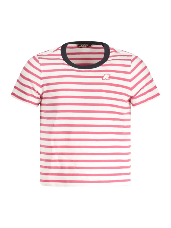 "K-WAY T-Shirts im Sale | K-WAY K31381WPEMELI_BIAN6 Gestreiftes T-Shirt mit Kontrastdetails und Logo für Jungen online kaufen"|Planet-Deluxe "K-WAY T-Shirts im Sale | K-WAY K31381WPEMELI_BIAN6 Gestreiftes T-Shirt mit Kontrastdetails und Logo für Jungen online kaufen"|Planet-Deluxe