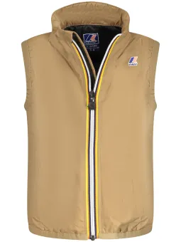 K-Way Jungen-Weste mit Taschen & Kontrastdetails