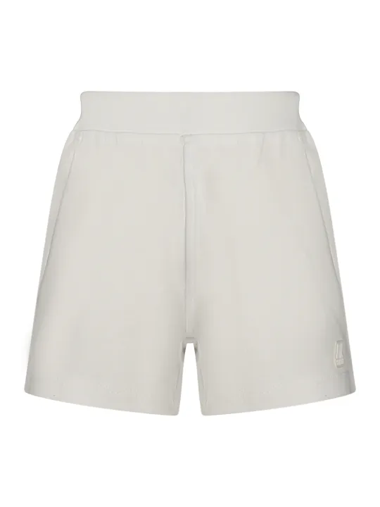 "K-WAY Hosen im Sale | K-Way K4121FWENOISETTE Mädchen Pique-Shorts mit elastischem Bund und Logo-Applikation online kaufen"|Planet-Deluxe