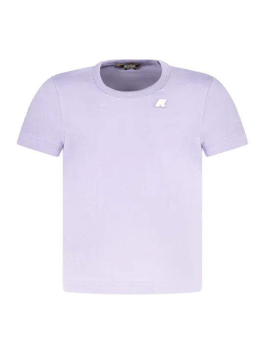 "K-WAY T-Shirts im Sale | K-WAY Kurzarm-T-Shirt mit Logo und Applikation für Mädchen online kaufen"|Planet-Deluxe