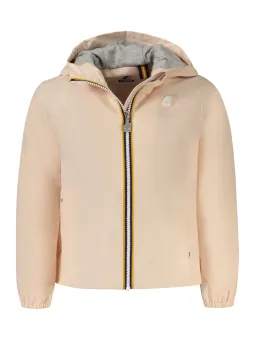 "Stylische K-WAY Mädchenjacke mit Kapuze & Applikation"