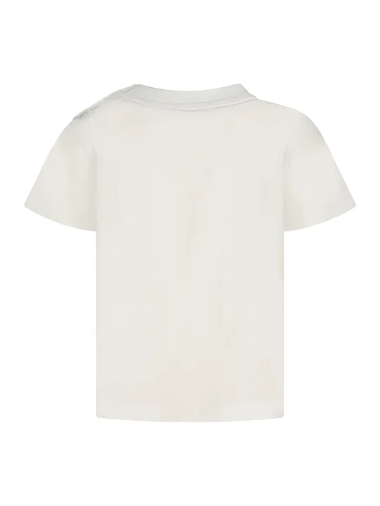 "K-WAY T-Shirts im Sale | K-Way K7124RWEPETE Kurzarm T-Shirt mit Rundhalsausschnitt und Logo für Jungen online kaufen"|Planet-Deluxe