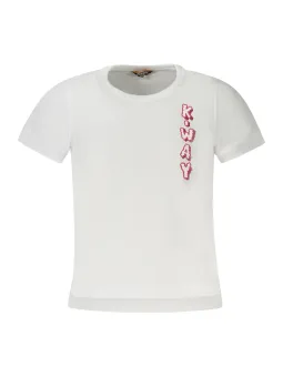 Mädchen T-Shirt K-Way K2125: Rundhals & Logo-Druck