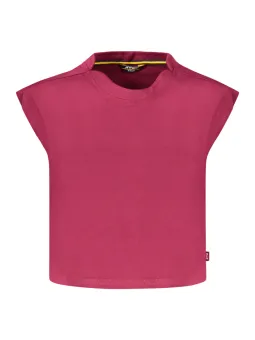 "K-Way Mädchen T-Shirt: Ärmellos, Rundhals, Logo-Design"