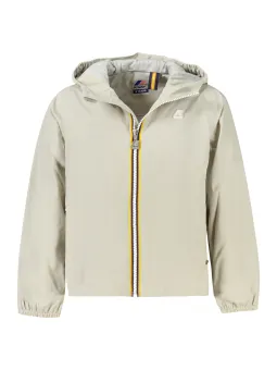 K-Way Jungenjacke: Wasserdicht, Kapuze, 2 Taschen