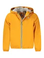 "K-WAY Jacken im Sale | K-Way Langarmjacke für Jungen, Wasserdicht mit Kapuze und Eco-Stretch, 2 Außentaschen, Kontrastdetails und Logo-Print online kaufen"|Planet-Deluxe