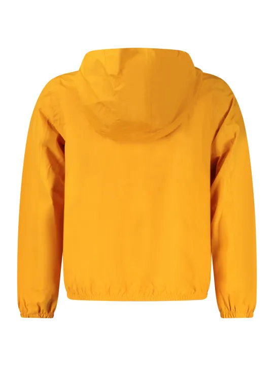 "K-WAY Jacken im Sale | K-Way Langarmjacke für Jungen, Wasserdicht mit Kapuze und Eco-Stretch, 2 Außentaschen, Kontrastdetails und Logo-Print online kaufen"|Planet-Deluxe