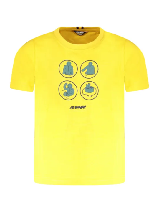 "K-WAY Startseite im Sale | K-WAY KURZARM-T-SHIRT KINDER GELB online kaufen"|Planet-Deluxe