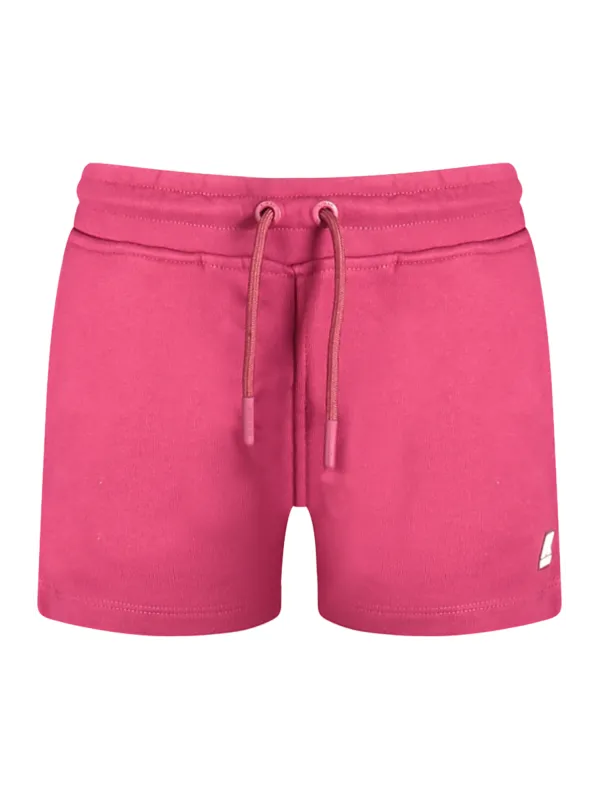 "K-WAY Hosen im Sale | K-WAY K81287WPRIKA_VIQ13 Shorts mit elastischer Taille und Applikation für Mädchen online kaufen"|Planet-Deluxe