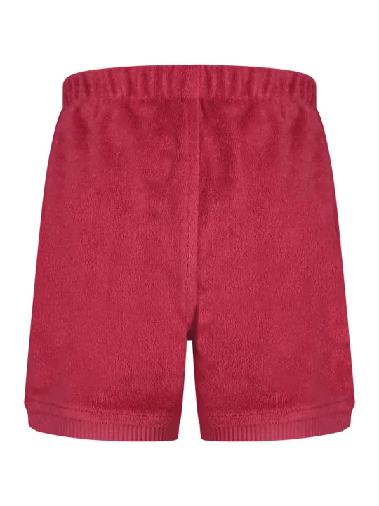 "K-WAY Hosen im Sale | K-Way K11275WENOISETTE_RSXBW Mädchen Shorts mit elastischem Bund und Logo Applikation online kaufen"|Planet-Deluxe