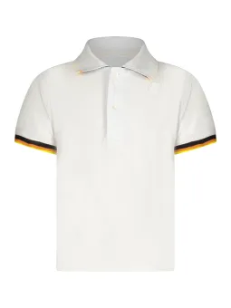 "Stylisches K-WAY Jungen-Poloshirt mit Kontrastdetails"