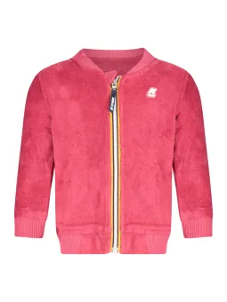 "Mädchen Frottee-Sweatshirt mit Reißverschluss – K-Way"