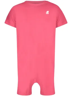 "Mädchen Body K-WAY: Kurzarm, Logo-Design, Komfort"