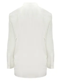 GUESS JEANS Hemd aus Bio-Baumwolle mit Logo-Stickerei