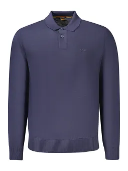 "Stylischer Boss Langarm-Pullover mit Logo-Stickerei"