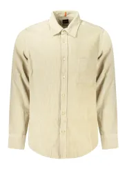 "Boss Hemden im Sale | HUGO BOSS LANGARMHEMD HERREN BEIGE online kaufen"|Planet-Deluxe