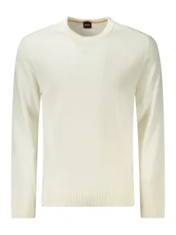 "Boss Langarmshirt: Eleganz & Stil mit gesticktem Logo"