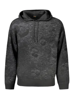 "BOSS Kapuzensweater: Stilvoll mit Kontrastdetails & Logo"