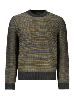 "Stylischer Kontrast-Logo-Pullover mit Rundhals – Trend 2023"