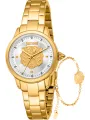 Goldene Just Cavalli Uhr und Armband