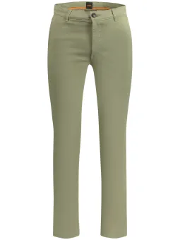 "Boss Slim Fit 4-Taschen-Hose mit Logo – Stil & Komfort"