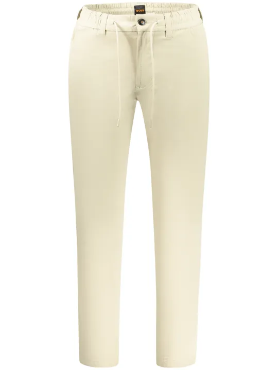 "Boss Hosen im Sale | Tapered Chinohose mit Schnürung und Logo online kaufen"|Planet-Deluxe