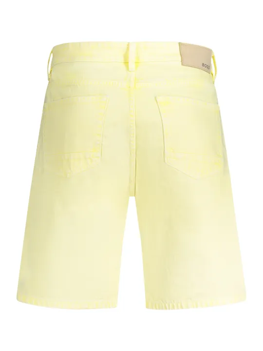 "Boss Startseite im Sale | HUGO BOSS JEANS SHORT HERREN GELB online kaufen"|Planet-Deluxe