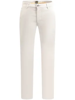 "Schlanke 4-Taschen-Hose mit Logo & Reißverschluss"