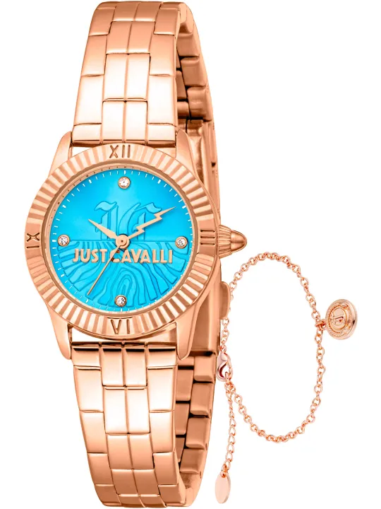 Gelbe Just Cavalli Damen Uhr