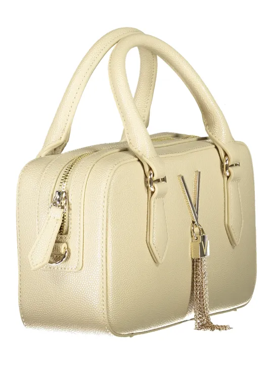 "VALENTINO BAGS Einzelstücke & Seltenheiten im Sale | Zweigriff Tasche mit Schultergurt und Innentaschen Beige online kaufen"|Planet-Deluxe