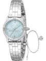 Graue Just Cavalli Damenarmbanduhr mit Diamanten