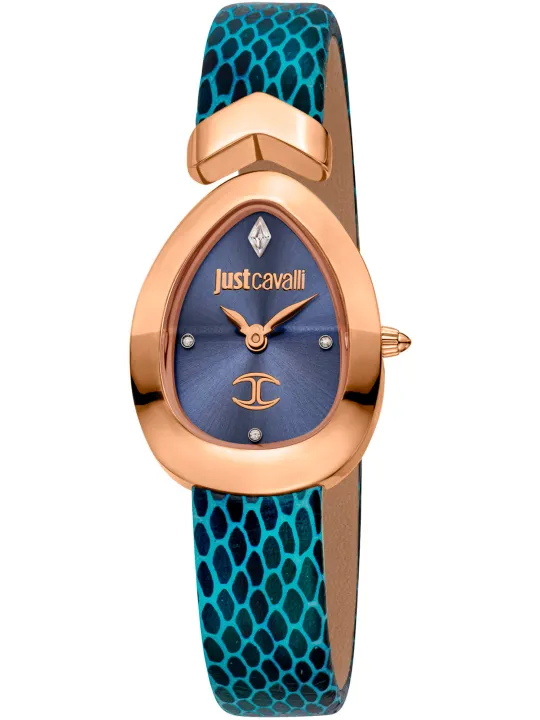 Just Cavalli Damen Uhr Blau