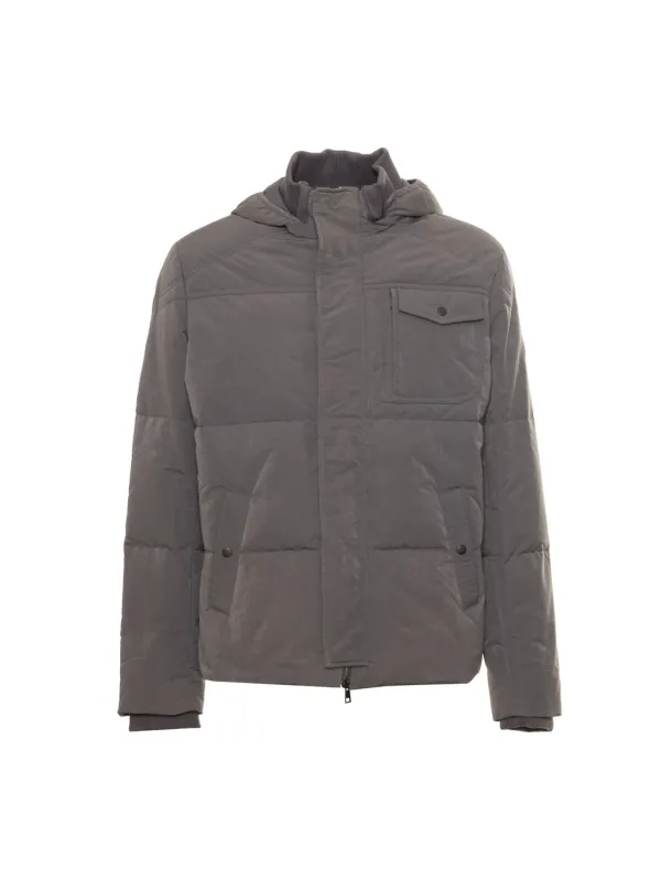 Graue gesteppte Harmont & Blaine Jacke Graue gesteppte Harmont & Blaine Jacke