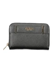 GUESS JEANS BG9633140_NEBLACK - Elegante Schwarze Geldbörse