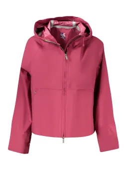 "K-WAY Kapuzenjacke mit 4 Taschen & Reißverschluss"