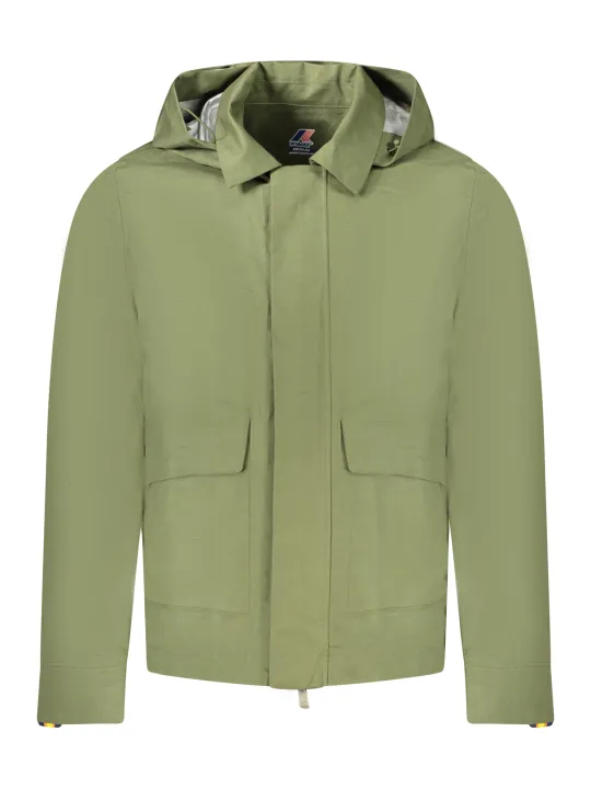 "K-WAY Jacken im Sale | Abnehmbare Kapuze Jacke mit Taschen und Logo KWAY online kaufen"|Planet-Deluxe