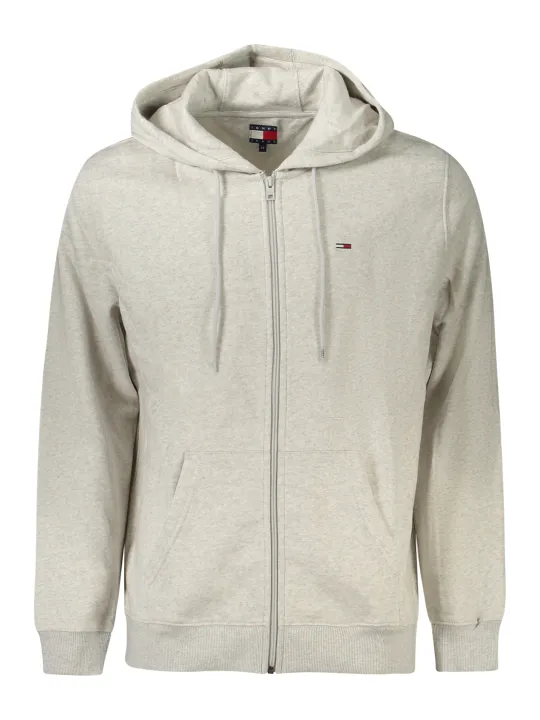 "Tommy Hilfiger Startseite im Sale | TOMMY HILFIGER HERREN SWEATSHIRT MIT ZIP-UP GRAU online kaufen"|Planet-Deluxe