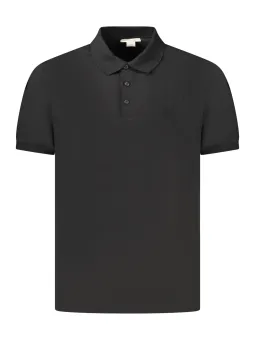 Calvin Klein Klassik Poloshirt - Kurzarm, Logo, 3 Knöpfe