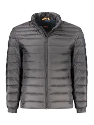 "Wasserabweisende Jacke mit Taschen & Kontrastakzenten"