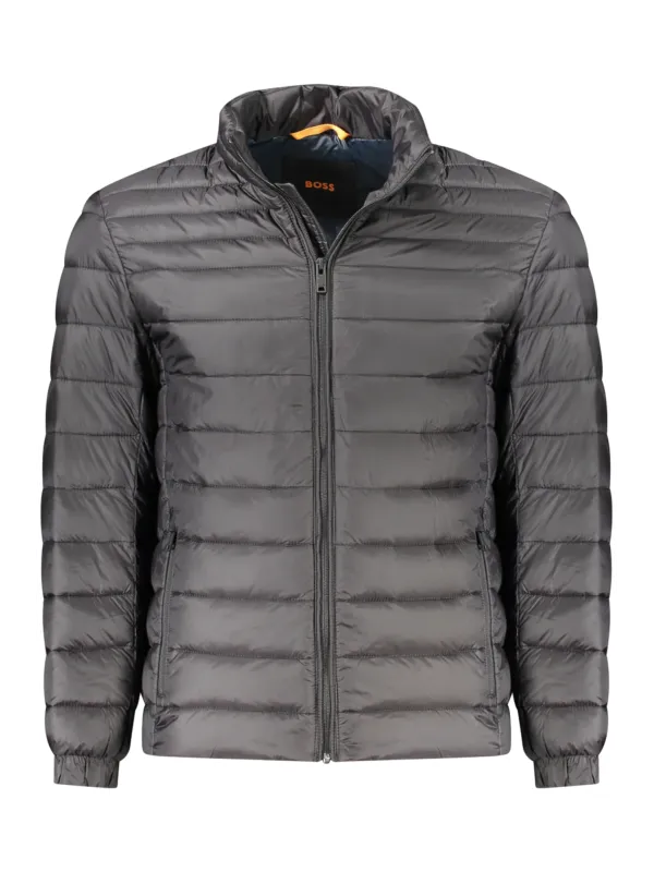 "Wasserabweisende Jacke mit Taschen & Kontrastakzenten"