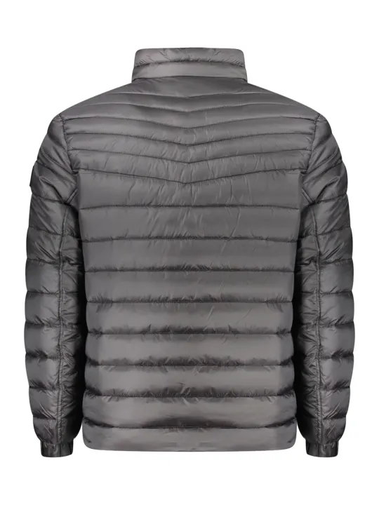 "Wasserabweisende Jacke mit Taschen & Kontrastakzenten"