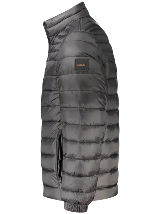 "Wasserabweisende Jacke mit Taschen & Kontrastakzenten"