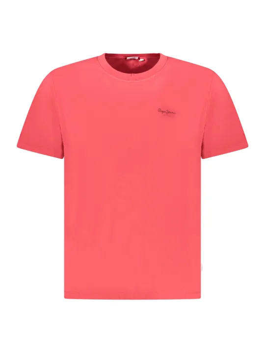 "Pepe Jeans T-Shirts im Sale | PEPE JEANS HERREN KURZARM T-SHIRT ROT online kaufen"|Planet-Deluxe