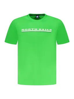 "North Sails Kurzarm T-Shirt: Stilvoller Rundhals mit Logo"