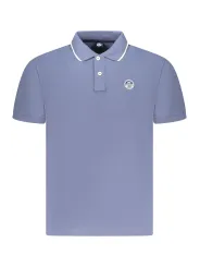 "North Sails Poloshirts im Sale | Polo-Shirt Kurzarm Kontrastdetails 2 Knöpfe Logo Applikation online kaufen"|Planet-Deluxe