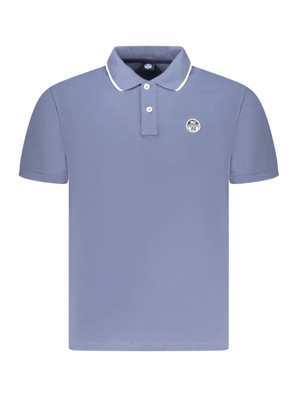 "North Sails Poloshirts im Sale | Polo-Shirt Kurzarm Kontrastdetails 2 Knöpfe Logo Applikation online kaufen"|Planet-Deluxe
